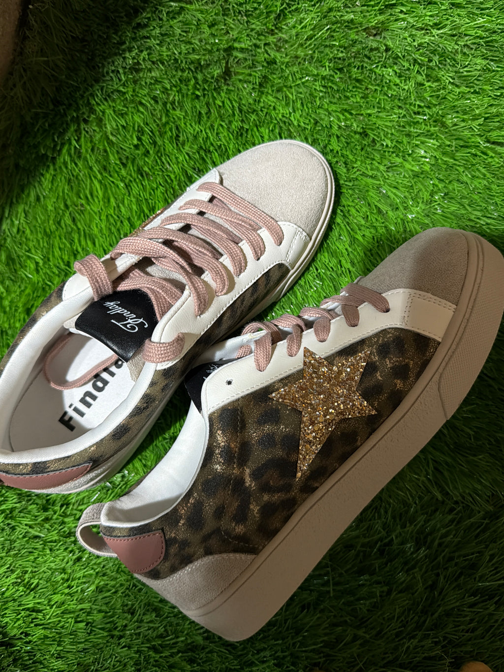 Sneakers leopardata