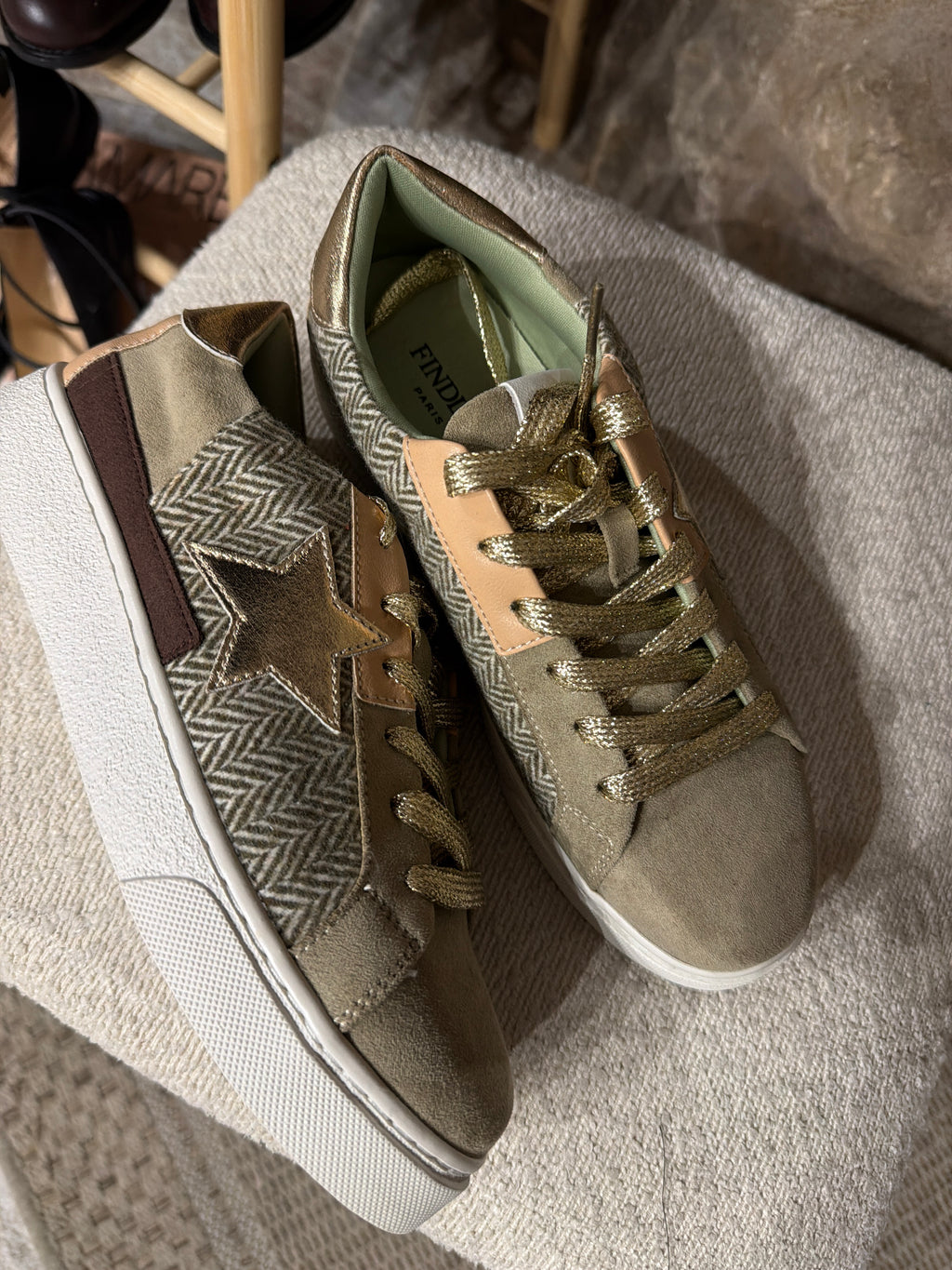 Sneakers bicolore